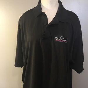 Trails end black polo